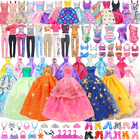 ZITA ELEMENT 101-piece doll clothes gift box unveiling for little fashionistas