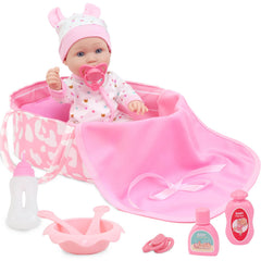 Zita Element soft towel and bath moisturizers for doll care routines