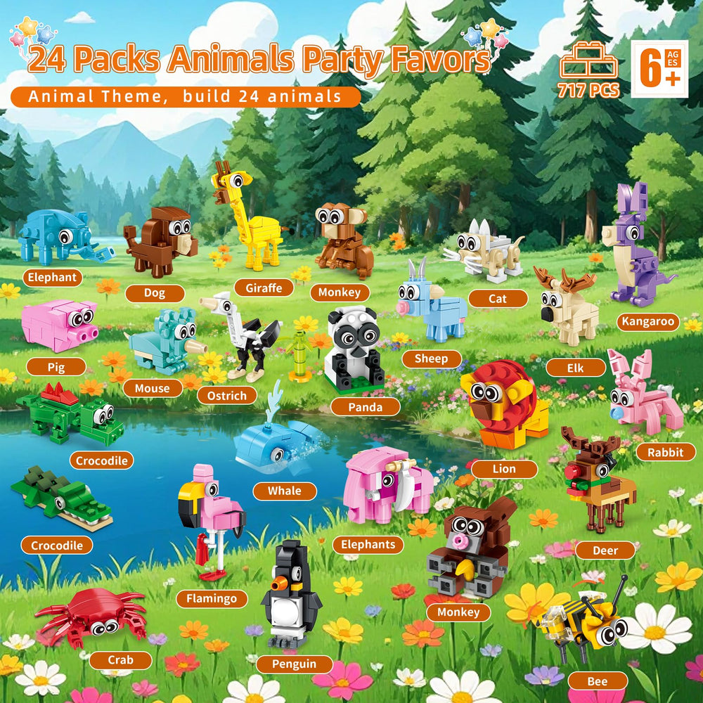 Zitetbolo colorful mini animal blocks boost color, shape recognition, and hands-on play