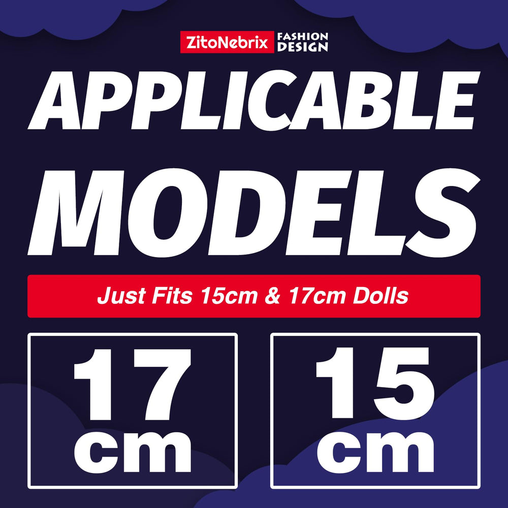 ZitoNebrix 4-piece set ideal for display cabinets or playful styling