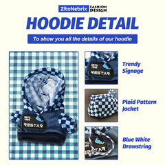 ZitoNebrix knit scarf with modern pattern adds cozy layering for imaginative play.