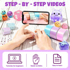 ZiZa Nano Tape Bubble Kit reusable vibe – remove without residue for endless reuse.