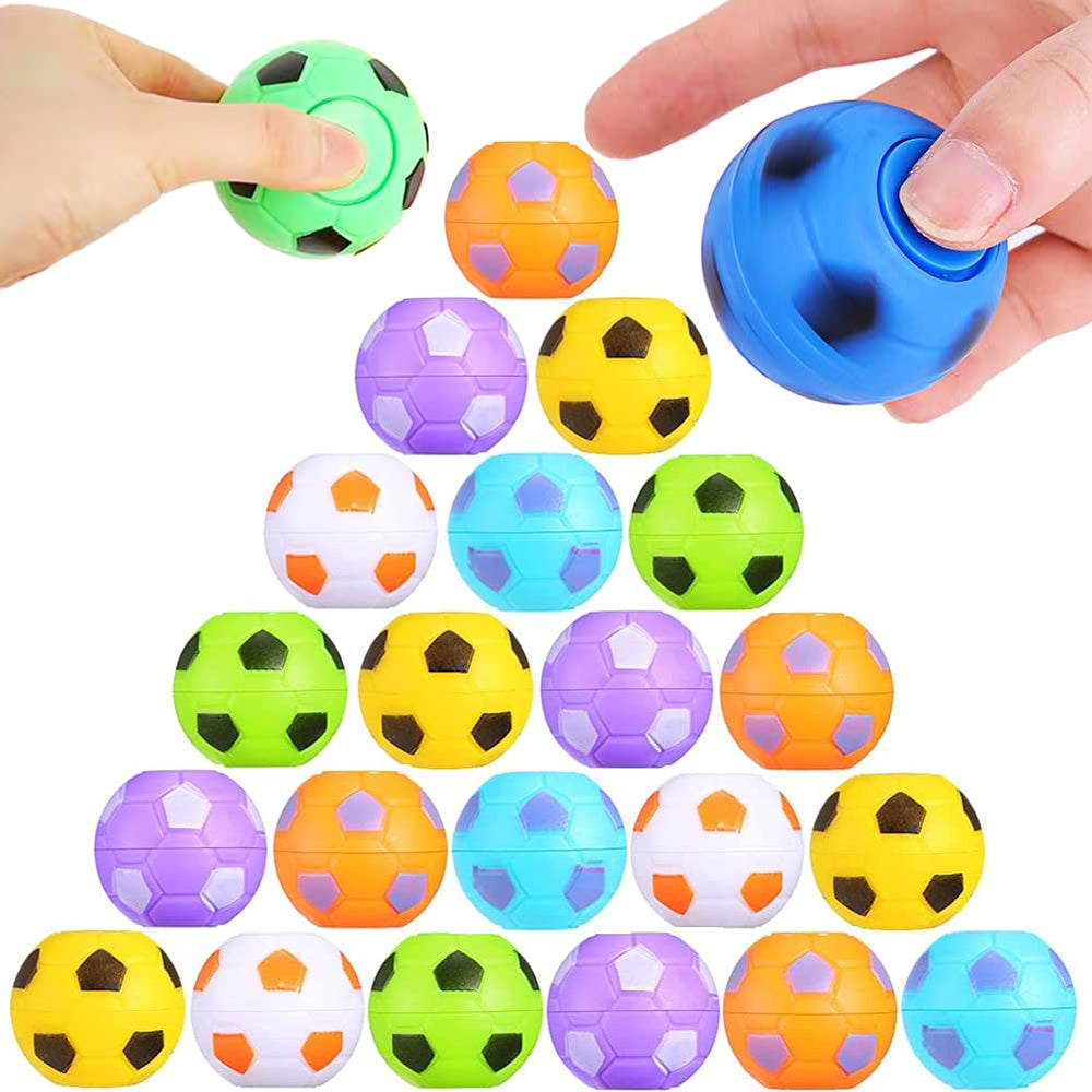 ZJDL mini fidget soccer ball in assorted colors for kids' play and color variety.