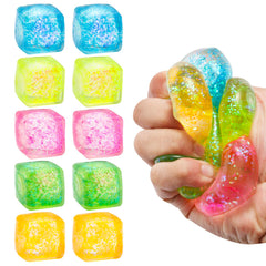 ZJDL stress cube ten-pack for on-the-go calm and focus.