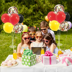 Balloon pump and ribbons kit included for easy assembly