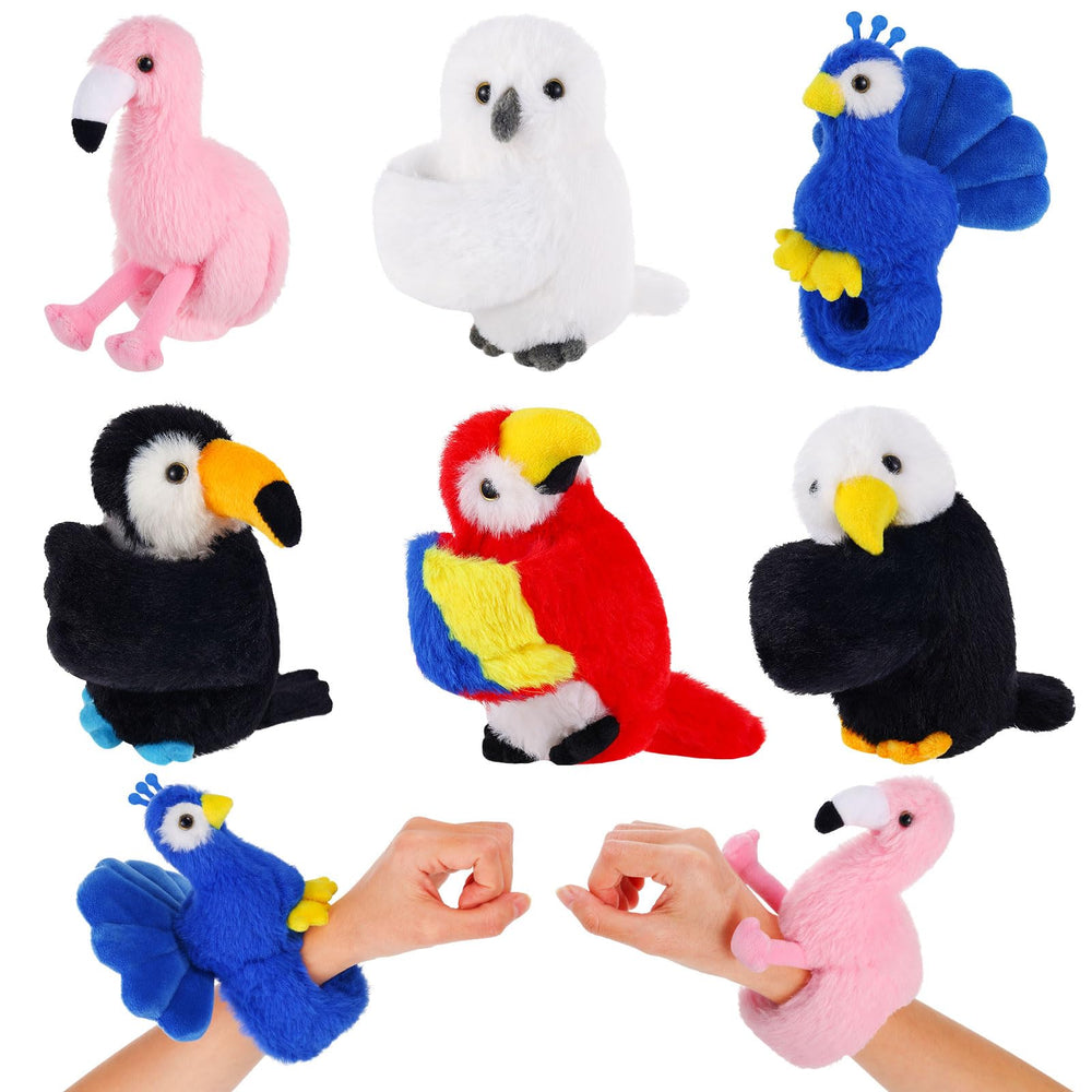 ZJoey parrot slap bracelet for playful wear and colorful classroom fun