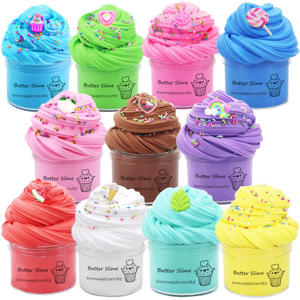 ZJOFP Butte Slime Kit 11 Pack: vibrant colors for creative play