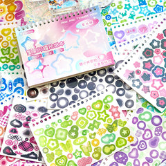 ZJWZSLI journal and planner decor stickers inspire playful daily journaling.