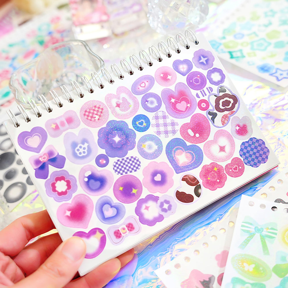 ZJWZSLI ribbon and bowknot stickers elevate gift wrapping and stationery.