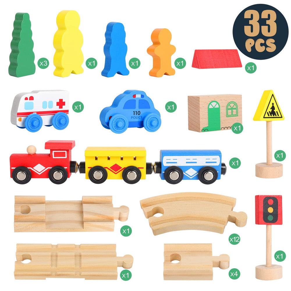 ZKKEIIE train character figures spark imaginative storytelling