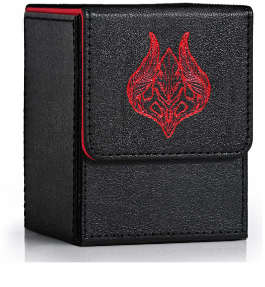ZLCA card deck box with magnet closure keeps MTG cards secure during transport