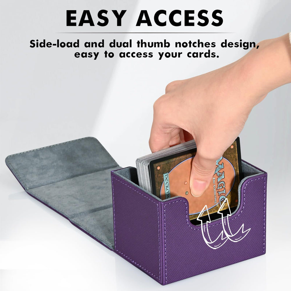 ZLCA microfiber lining cushions sleeves and keeps cards clean