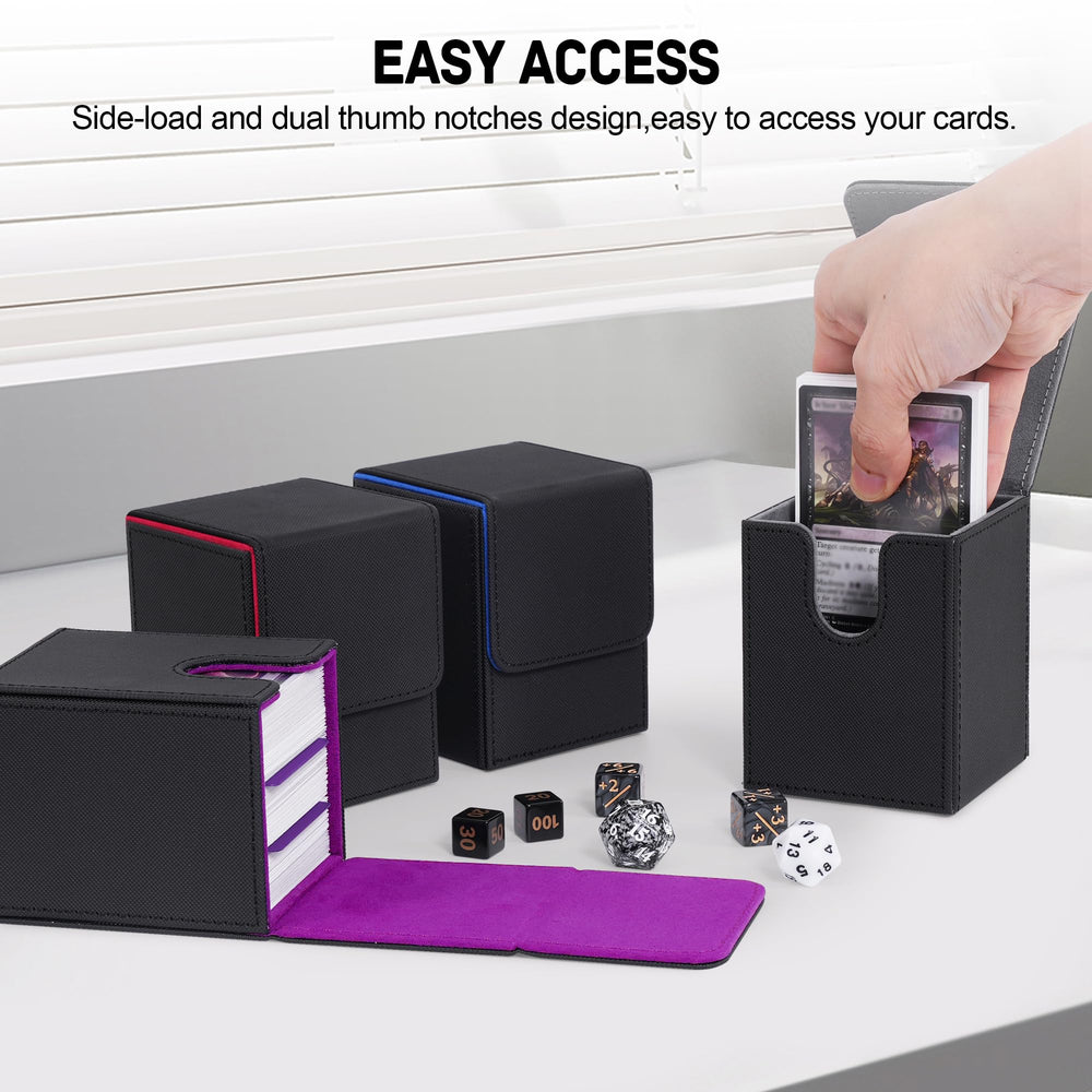 ZLCA travel-ready deck box safeguards cards during transit