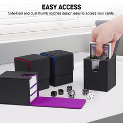 ZLCA travel-ready deck box safeguards cards during transit