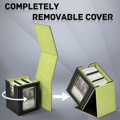 ZLCA 35PT top loaders and two dividers protect and organize cards.