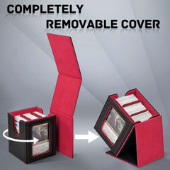 Holds 100+ double-sleeved cards in the ZLCA deck box