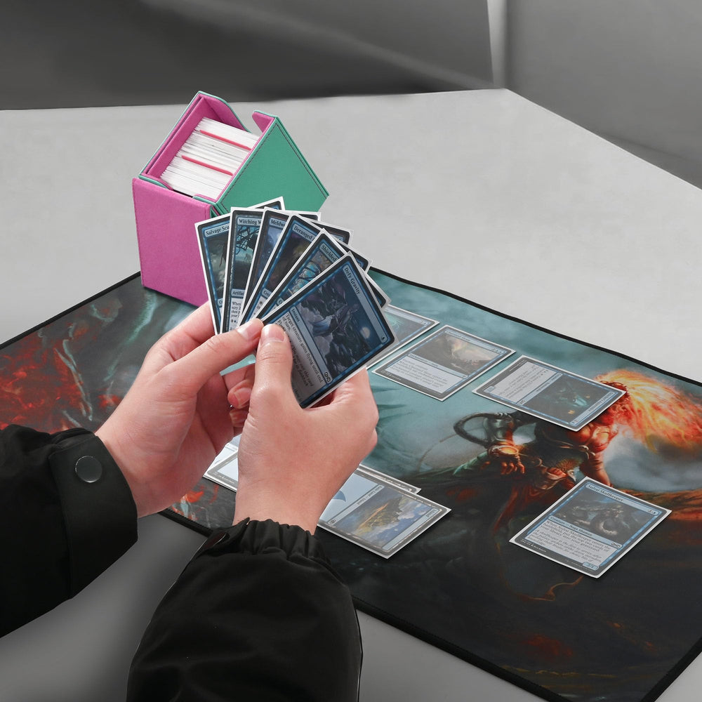 ZLCA deck box compatible with Commander and other card games