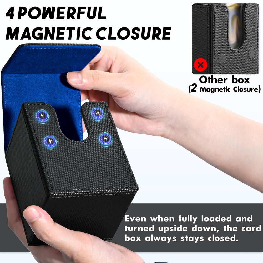 ZLCA deck box demonstrates full-pack storage for organized cards