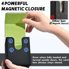 ZLCA deck box magnetic closure keeps cards secure during transport