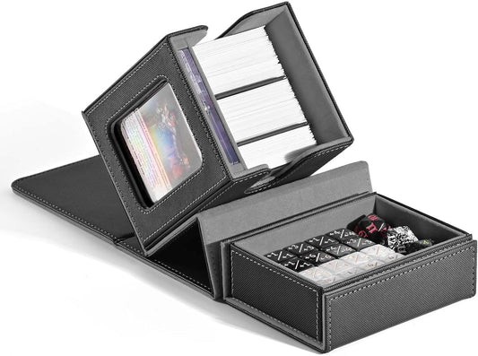 ZLCA MTG Commander Deck Box with display window showcases your Commander during play