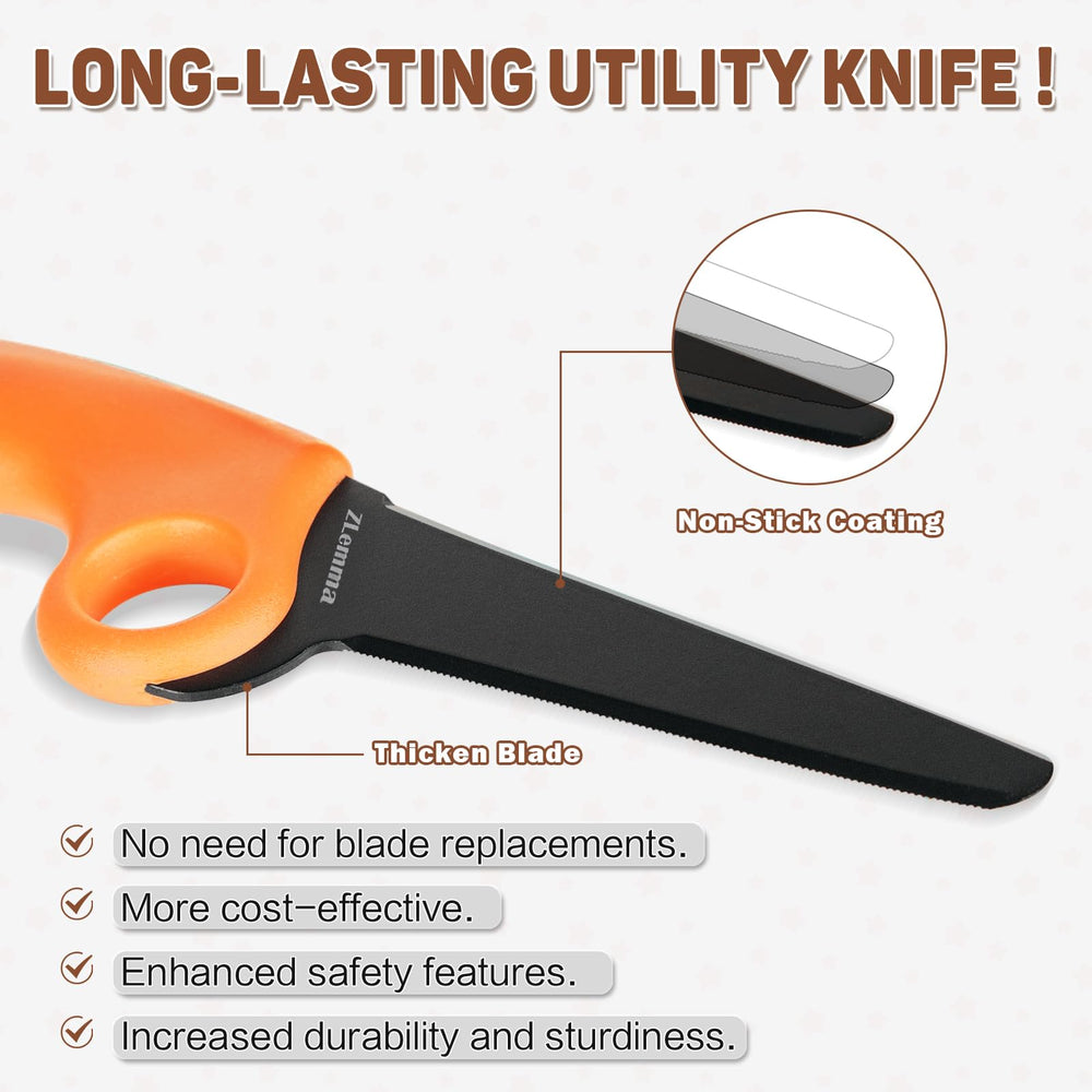 ZLemma Cardboard Saw with rounded safety tips minimizes risk during classroom or home use.