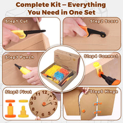 ZLemma screwdriver set with bolts and nuts supports quick, safe assembly.