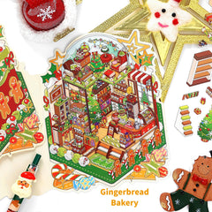 Zlineviy 3D sticker scene: DIY creativity with mix-and-match elements