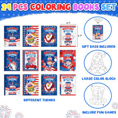 ZMLM 4th of July party favors for ages 4–8.