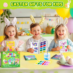 ZMLM mini coloring books with bunny patterns promote early coloring skills