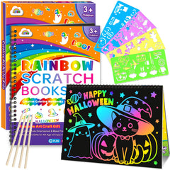ZMLM Rainbow Scratch Set cover image shows vibrant colors for kids