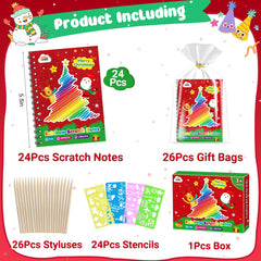 ZMLM Rainbow Scratch Stylus: wooden tool for clean, colorful reveals.