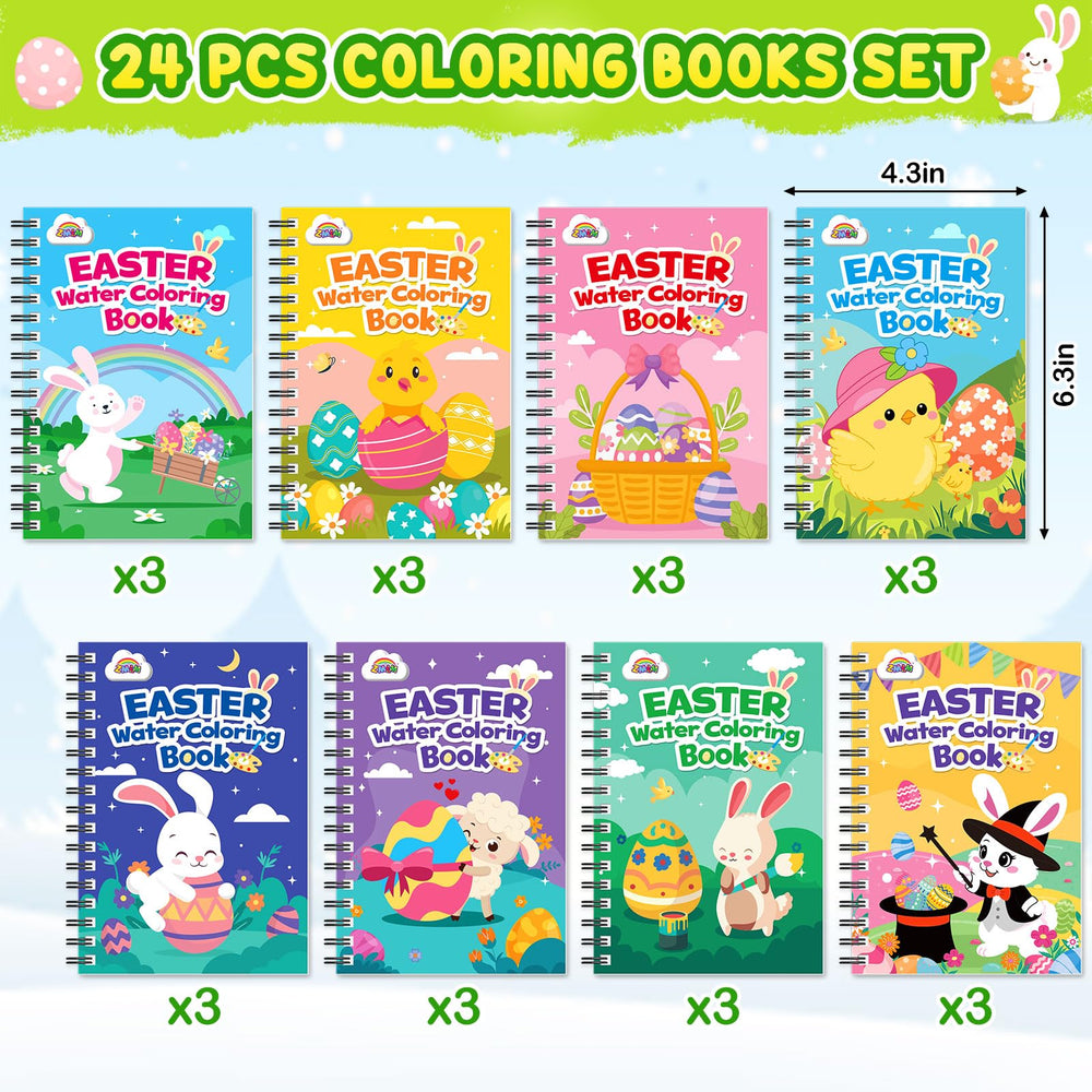ZMLM watercolor coloring books for toddlers easy to use with mess-free creative fun