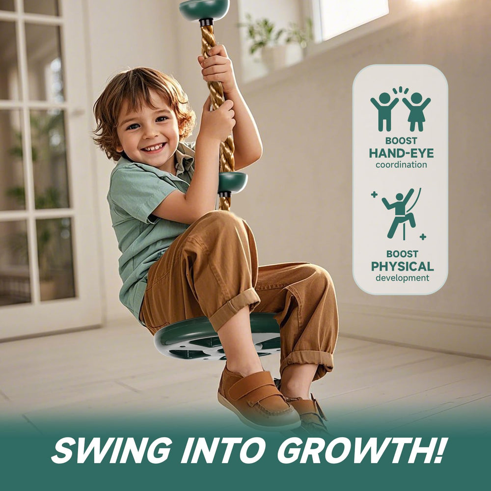 ZNCMRR easy-to-install rope swing ensures quick backyard installation