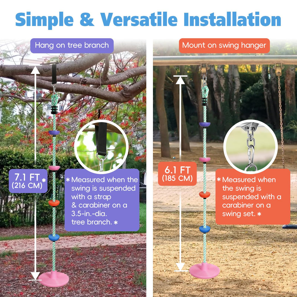 ZNCMRR sturdy tree-branch attachment for reliable outdoor use.