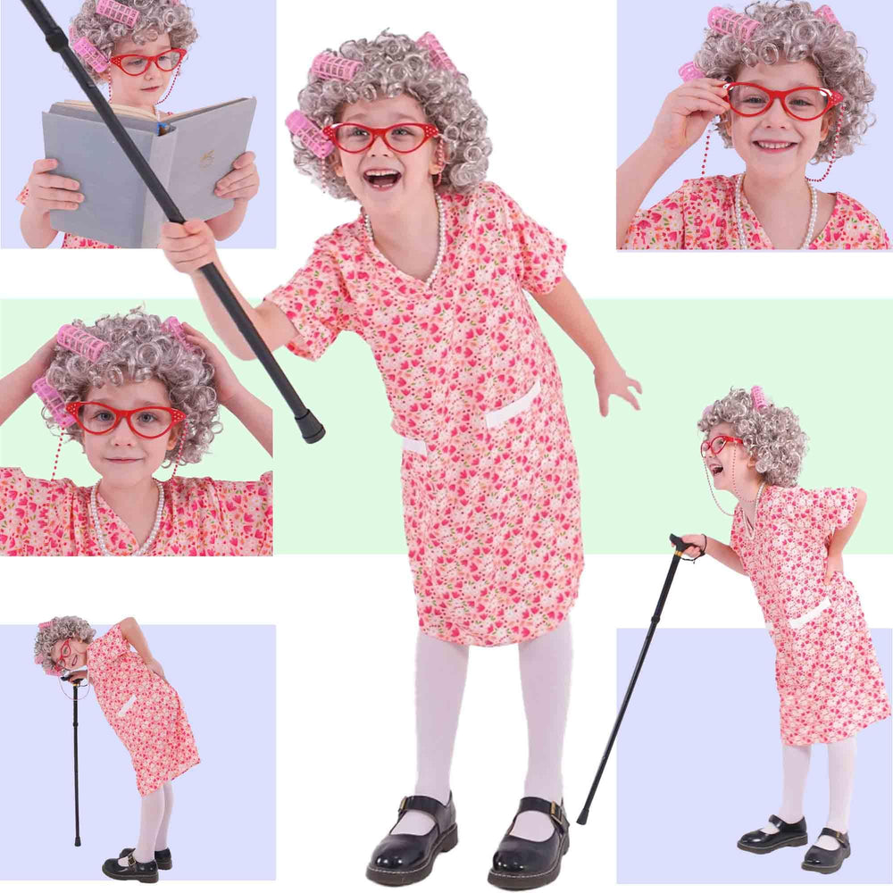 Znorso granny cane as a lightweight costume prop.