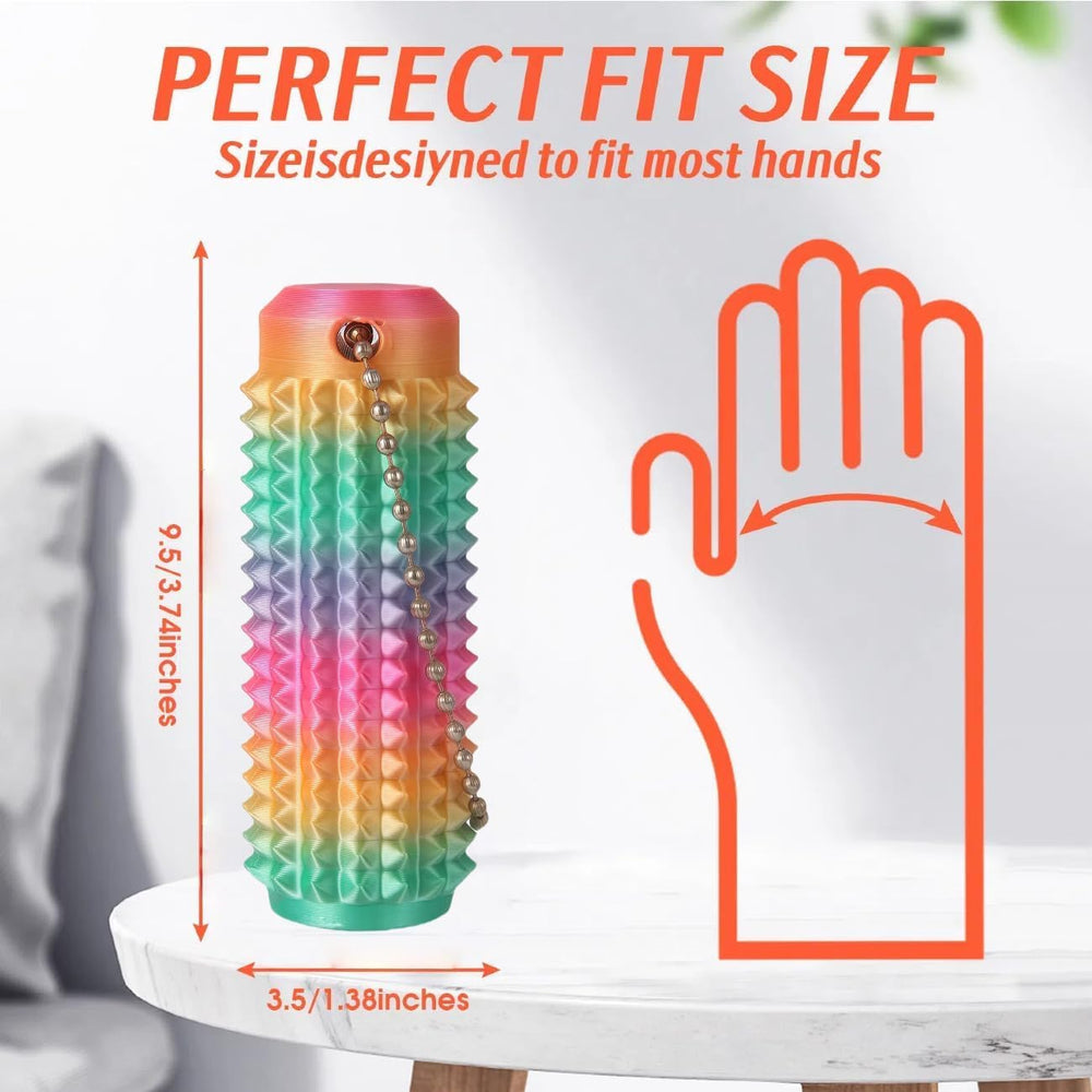 ZNZRHXL Little Ouchies silent spikes provide discreet stress relief at meetings.