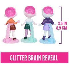 Zombaes Forever glitter brains reveal surprise designs beneath each doll.
