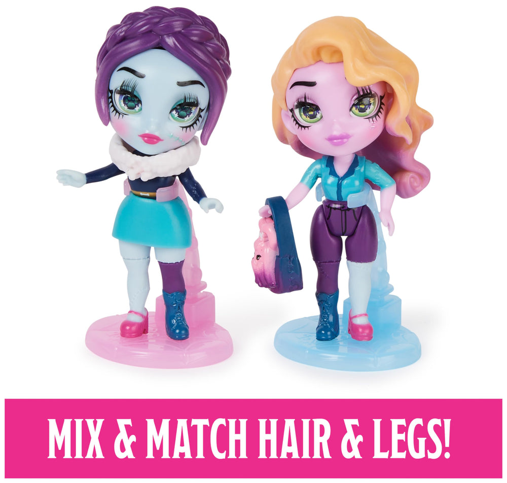 Zombaes Forever transformable box playset creates a bright, reusable stage.