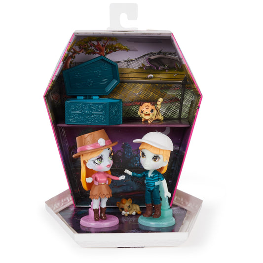 Two exclusive Zombaes Forever Wild Vibes dolls ready for imaginative pretend play