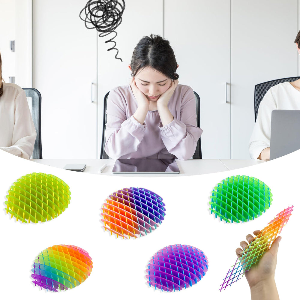 ZOMGURD fidget wiggler close-up, tactile squishy desk toy for calm concentration.