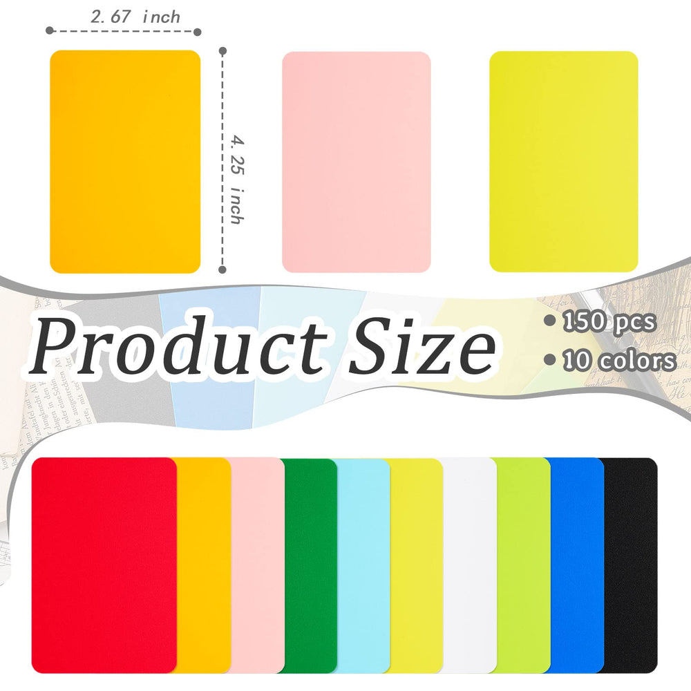 Zomiboo colorful dividers pack for color-coded card sorting