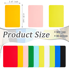 Zomiboo colorful dividers pack for color-coded card sorting