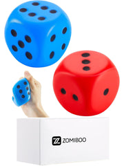 Zomiboo family-friendly board game dice for group play.
