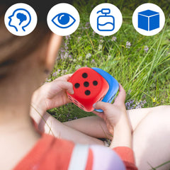 Zomiboo party gift dice ideal for celebrations.