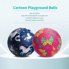 ZOOJOY cartoon-pattern playground ball attracting kids to play