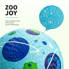 ZOOJOY indoor-outdoor playball designed for versatile home and outdoor use.