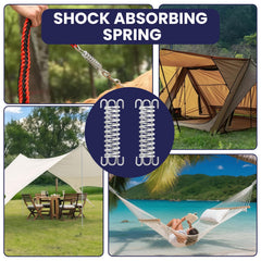 Zookpr punching-bag spring-hook adds secure shock absorption during workouts.