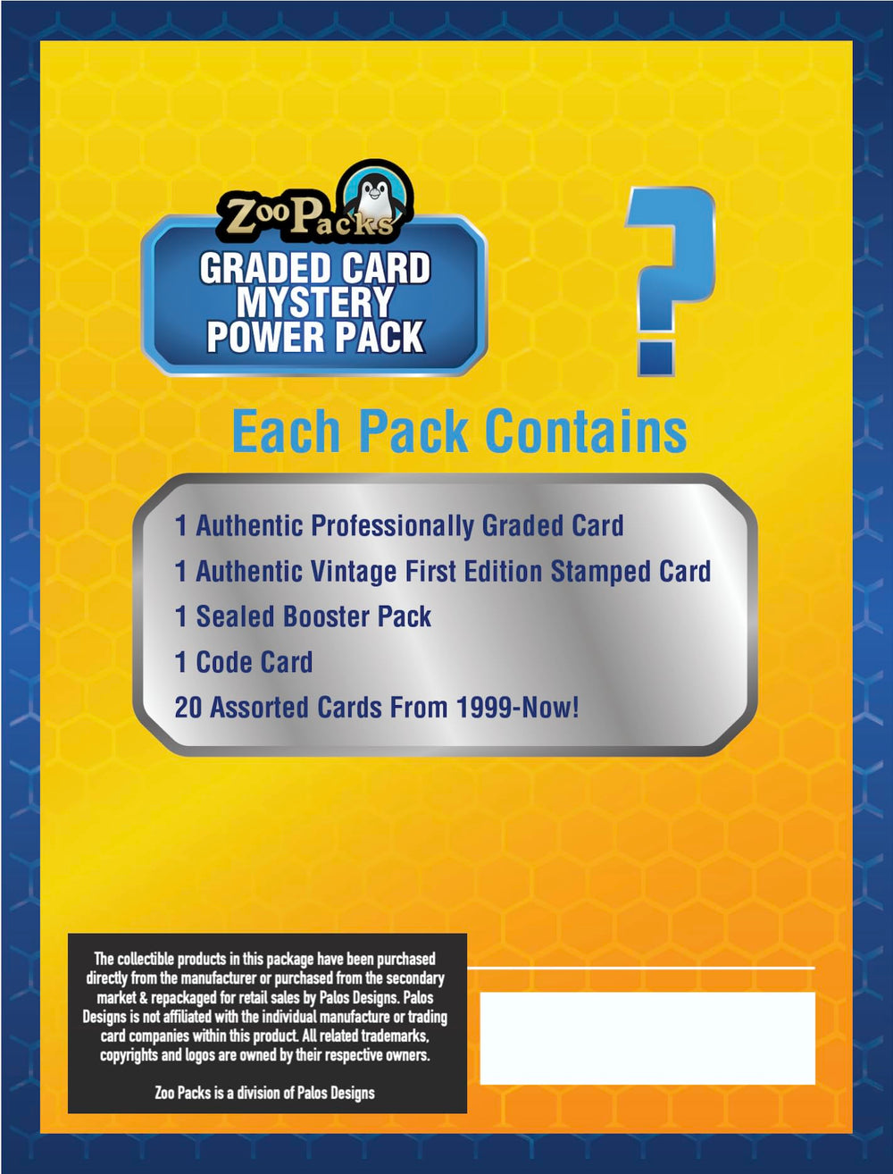 Zoo Packs booster pack image showing a sealed 10-card pack for exciting pulls.