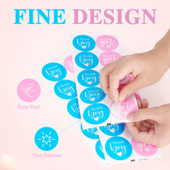ZouYee cupcake topper sticker with easy-peel adhesive