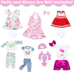 ZQDOLL gift box packaging highlights a creative clothing set